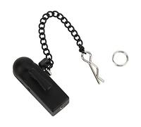 Trailer Buckle Connection Component Durable Metal RC Car Accessories for 1/10 Crawler Car for Enthusiasts (Black)