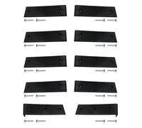 Trailer Bunk Slicks, Trailer Glide Pads Enders, Secure Mount Boat Parts, Accessories for Unpainted Pontoon Fishing Boats, Punts Sea Skis, Sturdy Bunk Replacement for Marine Transport