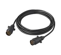 Trailer Cable 2x 7-Pin Plug Extension Cable 7m Trailer Caravan
