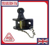 Trailer / Caravan 50mm Ball Tow Hitch 16mm PIN - 1500kg Capacity