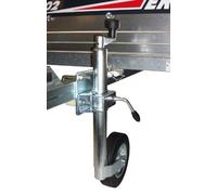 Trailer caravan Jockey Wheel 42mm and split clamp with FIXING KIT LMX1593