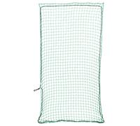 Trailer Cargo Net Green 8x3.5 m PP Elastic Mesh 45mm UV Weatherproof for Trailer