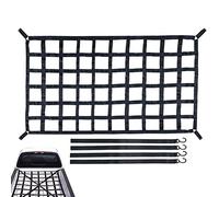 Trailer Cargo Net, Truck Loading Area, Heavy Cargo Net, Robust Small Bungee Net, Compatible with Pickup Loading Area, Trailer, Trunk, SUVs