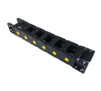Trailer Chain for Machine, 25 x 60, Plastic Drag Chain, Drive Chain, Bridge Type, L 1 m, 25 x 60 (100 mm)