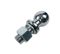 Trailer Chrome Hitch Tow Ball 2"50mm1"(M25) Shank Dia.Trailer Hitch Towball Capacity 5000lbs, Trailer Parts,trailer Coupling Heavy-duty(2inchX1X1)