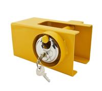 Trailer Clutch Lock, Stainless Steel Heavy Duty Universal Car Accessories, Trailer Drawbar Lock - For Cargo Door Container Floor Lifter Lawn Mower Pickup Towing Van Boats