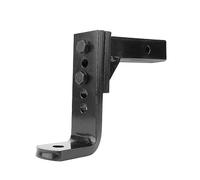 Trailer Coupler, 5 Hole Adjustable Height Tow Bar Hitch Drop Mount CAP 4000 KG Trailer RV Camper Caravan Parts Accessories Precise Fit