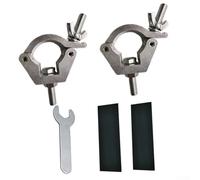 Trailer Coupler Adapter for Bicycle Tow Applications Compatible with Cargo For Wagon and Pet Trailers 45mm Clamp Range (Style B)