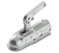 Trailer coupling hitch, braked heavy duty 2000kg, universal 50mm coupling