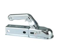 Trailer Coupling Hitch Coupler Connector Mount Lever Latch Steel Tube Body Secure Bolted Joint E57 Certified Safe Use suitable for passenger vehicles travel trailers routine towing mechanical shops