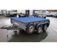 Trailer Cover fits Ifor Williams GD85 Standard 259 x 170 x 8cm. Produced in 650gsm Blue Waterproof PVC