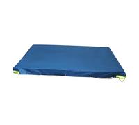 Trailer Cover, Flat Tarpaulin for Many Car Trailers with Reflectors, 211x116x8cm
