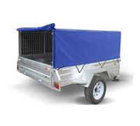 Trailer Cover for the Erde 102, Daxara 107 & MaypoleMP6810 trailers using mesh sided extensions.