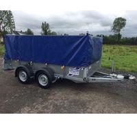Trailer Cover To Fit An Ifor Williams GD106 Mesh Sided Trailer 320cm x 188cm x 90cm. Rear Opening.