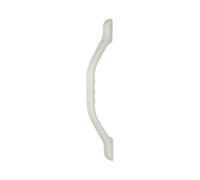 Trailer Door Handle Heavy Duty Nylon Pull Bar Wave Concave Design for Boat Marine Safety 285mm Cream White(285mm-Cream White)