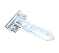 Trailer Door Hinge Strap Strong Stable Design Offset Bent Hinge Universal Size for Side Enclosed 8IN Metal Parts Cargo Utility RV