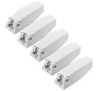 Trailer Door Latch, Rv Baggage Door Catch 5Pcs Heavy Duty ABS & Stainless Steel Rv Storage Latch Hook Holders for Motorhome Cargo Trailer, Storage