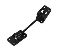Trailer Door Retainer Catch Sprung Static Type for For Rvs and Trailers, Nylon Door Stop Holder to Maintain Door Open Position (Black)