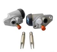 Trailer Drum Brake Cylinder Set Metal Construction 65mm | Consistent braking force, responsive performance, left and right pair, fits hydraulic drum systems