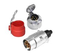 Trailer Electrical Harness Connector | Trailer Connector Set | Vehicle Side Replacement Socket for Towing Hitch Camper Motorhome Camping