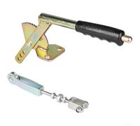 Trailer Hand Brake Handle Adjuster Replacement with Compact Design for Caravan Hitch Ball Cover Compatible with Various Tow Trailers and Braking Systems (Handbrake + adjuster)