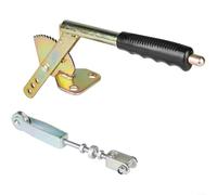 Trailer Hand Brake Handle Lever Adjuster for Caravan Hitch Ball Cover Compatible with Various Trailer Brake Systems Secure Towing Control and Easy Installation(Handbrake + adjuster)