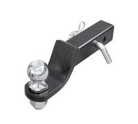 Trailer Hitch, 2 Inch Towbar Tongue Ball Mount With Towball And Hitch Pin RV Parts Car Camper Accessories Caravan Components(Set With 2Inch Ball)