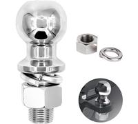 Trailer Hitch, 50 mm 3.5T, Hitch Ball, Trailer coupling,Ball Head Tractor Farm Rail, Ball Head Bolt, Straight Farm Rail