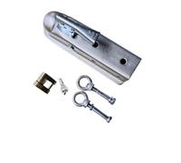 Trailer Hitch Ball 2 X Inch 3500 Lbs Trailer Coupler Hitch Ball Coupling Straight Tongue RV Parts Camper Caravan Accessories(Size 4)