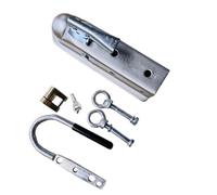 Trailer Hitch Ball 2 X Inch 3500 Lbs Trailer Coupler Hitch Ball Coupling Straight Tongue RV Parts Camper Caravan Accessories(Size 5)