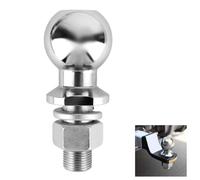 Trailer Hitch Ball 50mm 3.5T Straight Bolt for Agricultural Rail Diameter 25mm Ball Head for Tractor up to 3.5 Ton