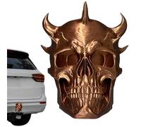 Trailer Hitch Ball Cover | 3D Skull Dustproof Cap - Tow Ball Sleeve,for Parking Lot Long-Distance Trip Overnight Camping Boat RV Truck SUV Car