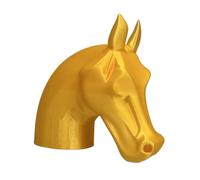 Trailer Hitch Ball Cover, Funny Waterproof Towbar Ball Cap, Horse Head Tow Bar Cover, Protective Tow Hook Plug for Car Decoration