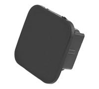 Trailer Hitch Cover 2 Inch Rubber Black Tow Receiver Tube Plug | Dust and Debris Protection, Rust Resistance, Finished Look, Tow Ball Cover Cap