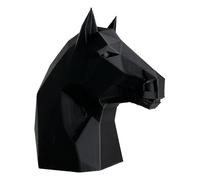 Trailer Hitch Cover - 3D Horse Head Protective Cap for Receiver Hook Dust Block | Universal Fit Outdoor with Travel Event, Camping Farm Use for Rust Shield Car Exterior Vehicle Styling, 4.4x4.1x2.3 in