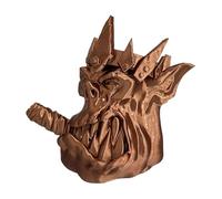 Trailer Hitch Cover - 3D Printed Novelty Sleeve, Tow Ball Protector | 3D Trailer Ball Cover, Car Decoration for Coupling Towing RV SUV Vehicle Boat Tail Decoration Driving