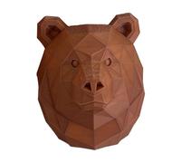 Trailer Hitch Cover - Bear Head 2 Inch Hitch Plug | Cute Animal Exterior Car Accessory for Trucks RVs SUVs Boats and Towing Vehicles, Protection for Daily Outdoor Adventures Travel 7.5x8.4cm