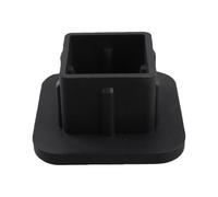 Trailer Hitch Cover Black Rubber Protective Cap Plug for 2in Receiver