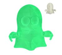 Trailer Hitch Cover - Glow in the Dark Design Ghost Decoration Vehicle Safety Accessory 3D Printed Material | Car Truck SUV Creative Fun Automotive Driven