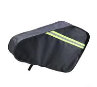 Trailer Hitch Dust and Moisture Barrier Cover with Reflective Trim to Tow Bar Reliability and Aid Visibility During Nighttime or Low-Light Use (600D)