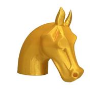 Trailer Hitch Dust Cover Modern Horse Head Vehicle Decoration