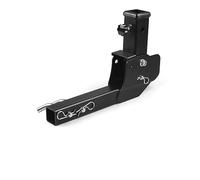 Trailer Hitch, Folding 2" Trailer Hitch Mount Shank Foldable Adapter Cargo Wheelchair Weight Capacity: 500lbs