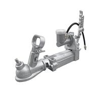 Trailer Hitch Lock, Hydraulic Override Coupling Trailer Hitch Ball 50mm Master Cylinder Brake RV Parts Camper Accessories Caravan Components