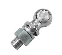 Trailer Hitch, M22 Chrome Hitch Mount Tow Ball 50mm Shank Dia Capacity 5000Lbs Coupling Trailer Parts RV Camper Caravan Accessories