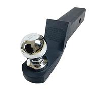 Trailer Hitch, Steel Trailer Towbar Ball Mount Hitch With Pin And Clips Fits 2 Inch Receiver Boat RV Parts Accessories(With 50mm Ball)