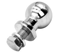 Trailer Hitch Tow Ball 50mm M22x50mm Metal Silver Connector