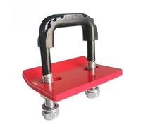 Trailer Hitch, Trailer Damper U-Bolt Heavy-Duty General Anti-Rattle Stabilizer Hitch Tightener Lock Down Tow Clamp Trailer Couplings Parts(Rosso)