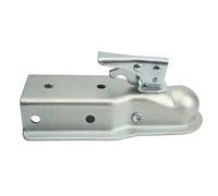 Trailer Hitch Trailer Hitch Ball Coupler Straight Tongue Trailer Coupler 2in Hitch Ball 3in Channel 3500 Load Ball Hitch Tow