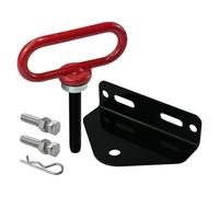 Trailer Hitch Universal Towing Hitch Kit 3/4" Zero Turn Mower Hitch 1/2" Magnetic Lawn Mower Trailer Hitch Pin Car Ball Hitch