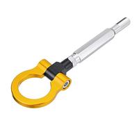 Trailer Hooks Universal Car Tow Towing Hook Ring Racing Front Rear(Gold)